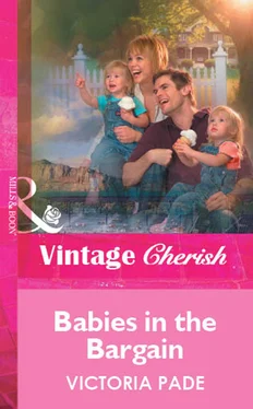 Victoria Pade Babies in the Bargain обложка книги