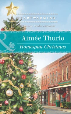 Aimee Thurlo Homespun Christmas обложка книги