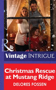 Delores Fossen Christmas Rescue at Mustang Ridge обложка книги