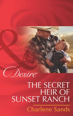 Charlene Sands The Secret Heir of Sunset Ranch обложка книги