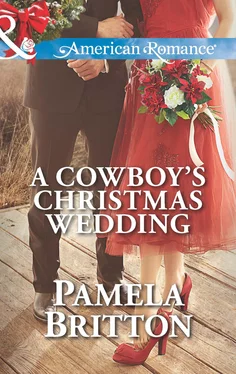 Pamela Britton A Cowboy's Christmas Wedding обложка книги