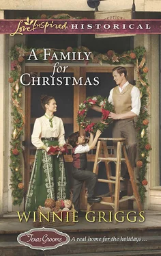 Winnie Griggs A Family for Christmas обложка книги