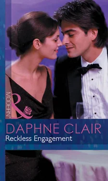 Daphne Clair Reckless Engagement обложка книги