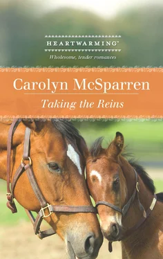 Carolyn McSparren Taking the Reins обложка книги