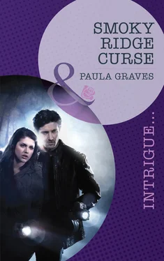 Paula Graves Smoky Ridge Curse обложка книги