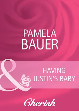 Pamela Bauer Having Justin's Baby обложка книги