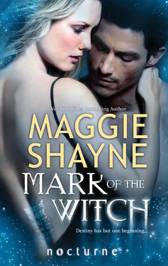 Maggie Shayne Mark of the Witch обложка книги