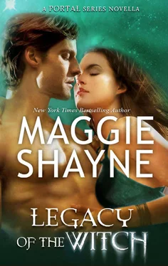 Maggie Shayne Legacy of the Witch обложка книги