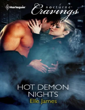 Elle James Hot Demon Nights обложка книги