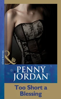 Penny Jordan Too Short A Blessing обложка книги