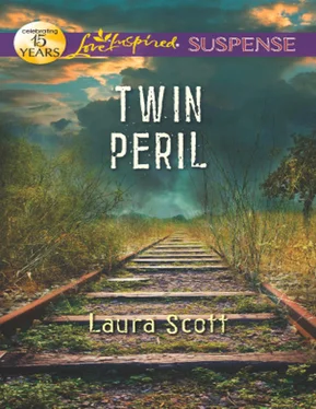 Laura Scott Twin Peril обложка книги