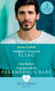 Susan Carlisle Firefighter's Unexpected Fling / Pregnant With The Paramedic's Baby обложка книги