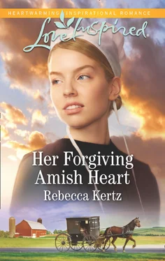 Rebecca Kertz Her Forgiving Amish Heart обложка книги