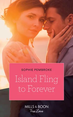 Sophie Pembroke Island Fling To Forever обложка книги