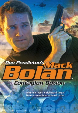 Don Pendleton Contagion Option обложка книги