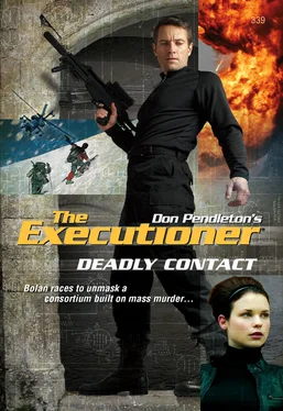 Don Pendleton Deadly Contact обложка книги