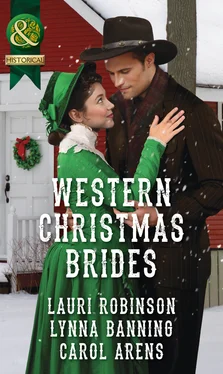 Carol Arens Western Christmas Brides обложка книги