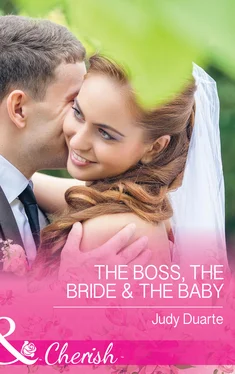 Judy Duarte The Boss, the Bride & the Baby обложка книги