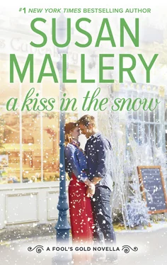 Susan Mallery A Kiss In The Snow обложка книги