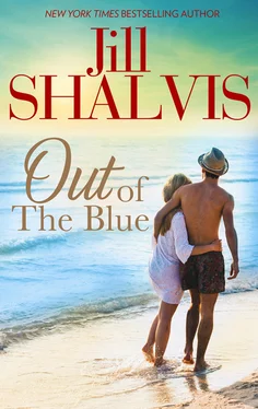 Jill Shalvis Out Of The Blue обложка книги