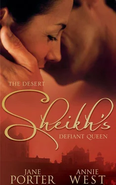 Jane Porter The Desert Sheikh's Defiant Queen обложка книги