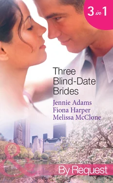 Fiona Harper Three Blind-Date Brides обложка книги