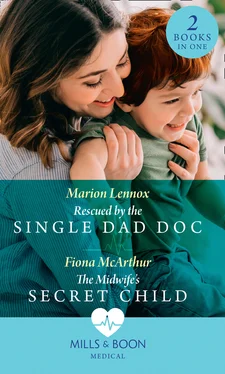 Fiona McArthur Rescued By The Single Dad Doc / The Midwife's Secret Child обложка книги