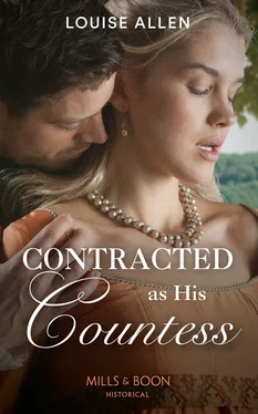 Louise Allen Contracted As His Countess обложка книги