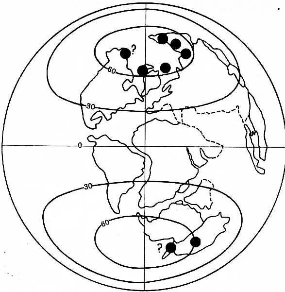 Рис 10 Местоположение находок раннемеловых отложений ледового разноса - фото 26