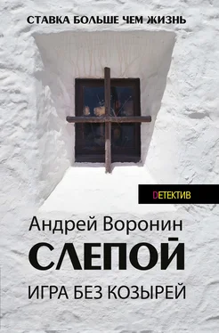 Андрей Воронин Слепой. Игра без козырей обложка книги