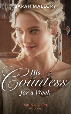 Sarah Mallory His Countess For A Week обложка книги