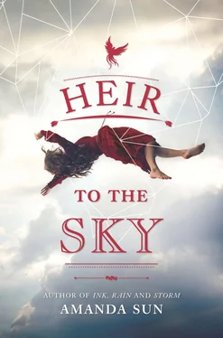 Amanda Sun Heir To The Sky обложка книги