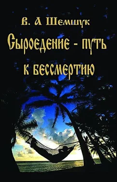 Владимир Шемшук Сыроедение – путь к бессмертию обложка книги