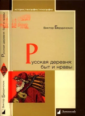 Виктор Бердинских Русская деревня. Быт и нравы обложка книги