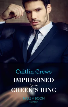 Caitlin Crews Imprisoned By The Greek's Ring обложка книги