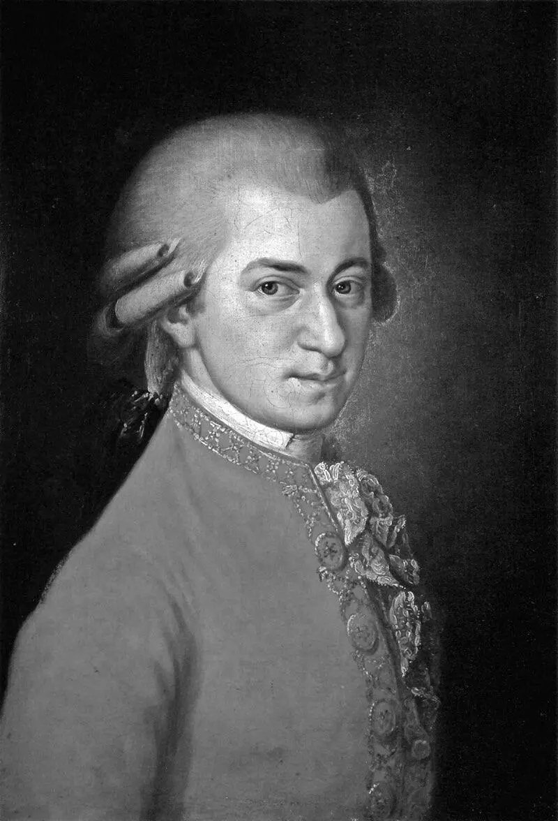 W A Mozart Gemälde von Barbara Krafft 1819 F L Schröder Gemälde von - фото 5