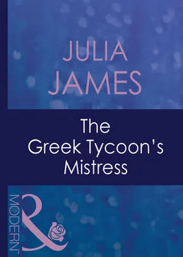 Julia James The Greek Tycoon's Mistress обложка книги