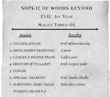 Sophie looked up dumbstruck See you in class Witch of Woods Beyond the - фото 17