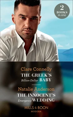 Natalie Anderson The Greek's Billion-Dollar Baby / The Innocent's Emergency Wedding обложка книги