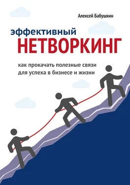 Алексей Бабушкин Эффективный нетворкинг. Как прокачать полезные связи для успеха в бизнесе и жизни обложка книги