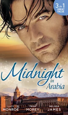 Trish Morey Midnight in Arabia обложка книги