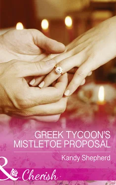 Kandy Shepherd Greek Tycoon's Mistletoe Proposal обложка книги