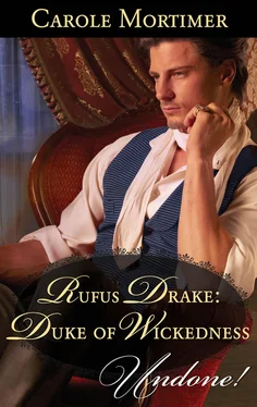 Carole Mortimer Rufus Drake: Duke of Wickedness обложка книги
