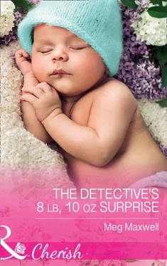 Meg Maxwell The Detective's 8 Lb, 10 Oz Surprise обложка книги