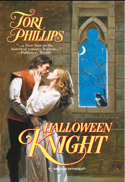 Tori Phillips Halloween Knight обложка книги