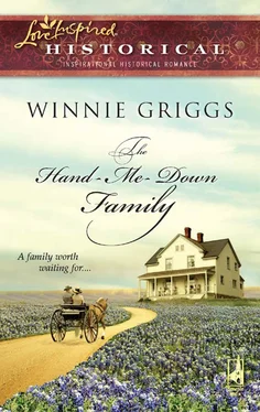 Winnie Griggs The Hand-Me-Down Family обложка книги