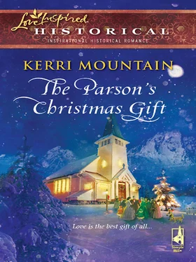 Kerri Mountain The Parson's Christmas Gift обложка книги