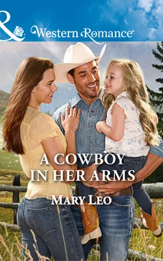 Mary Leo A Cowboy In Her Arms обложка книги