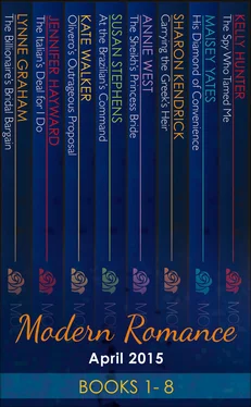 Lynne Graham Modern Romance April 2015 Books 1-8 обложка книги