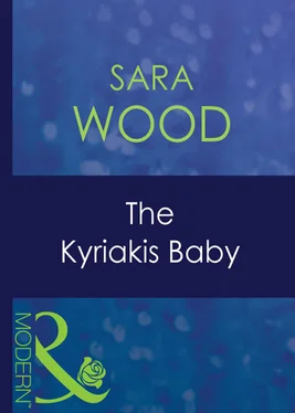 Sara Wood The Kyriakis Baby обложка книги